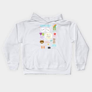 Facts About Cats Kids Hoodie